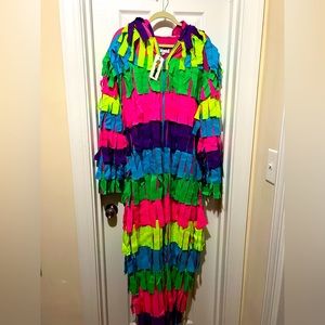 New with tags Piñata costume from Tipsy Elves plus matching earrings.